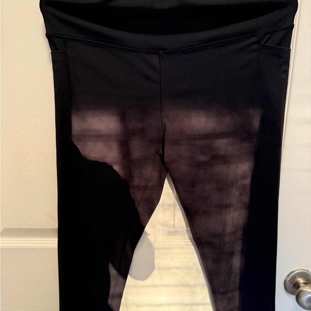 Black High-Waisted Leggings